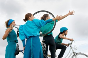 Blazing Saddles, The Bicycle Ballet Co © Raysto Images